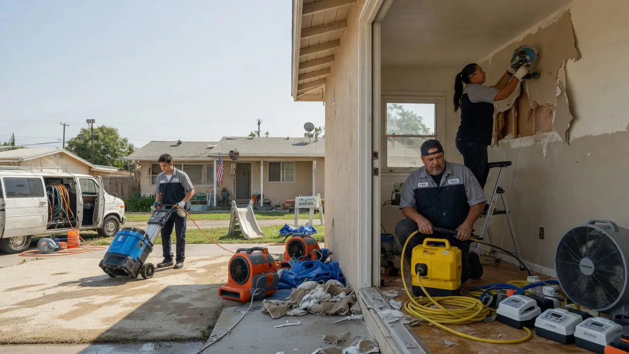 Water Damage Restoration in Sandston, VA near me